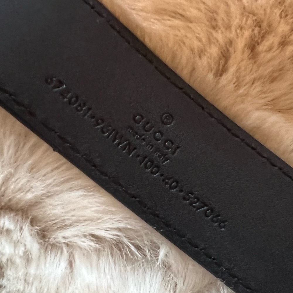 New GUCCI Ophidia GG Supreme Monogram Web Belt crossbody Bag 100/40 Bei… - Picture 3 of 13